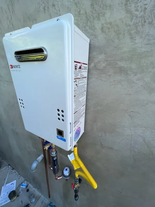 Tankless water heater installation for Berwick homes